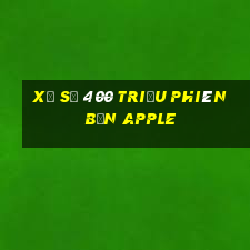 Xổ số 400 triệu phiên bản Apple