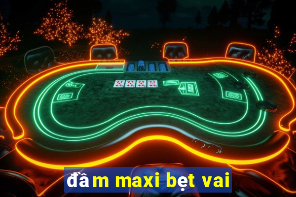 đầm maxi bẹt vai