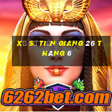 xổ số tiền giang 26 tháng 6