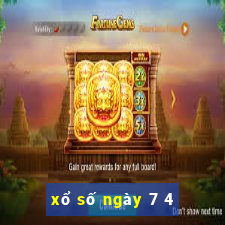 xổ số ngày 7 4