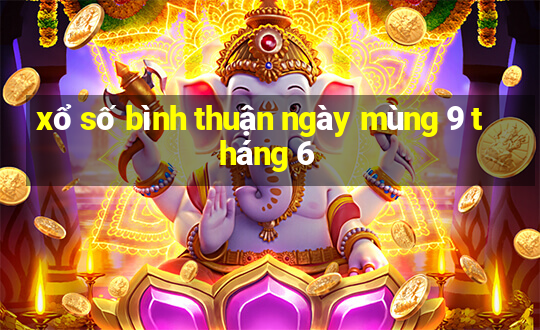 xổ số bình thuận ngày mùng 9 tháng 6