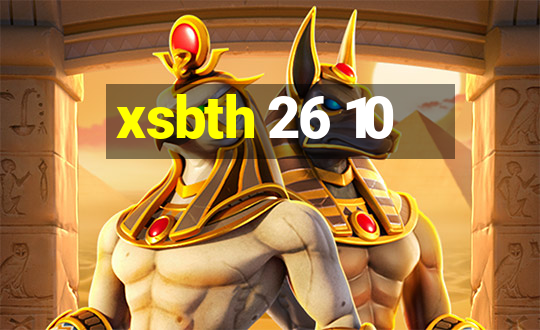 xsbth 26 10