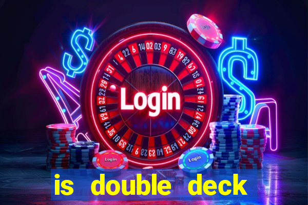 is double deck blackjack better