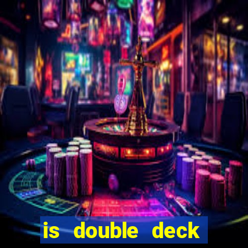 is double deck blackjack better