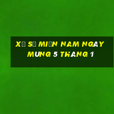 xổ số miền nam ngày mùng 5 tháng 1