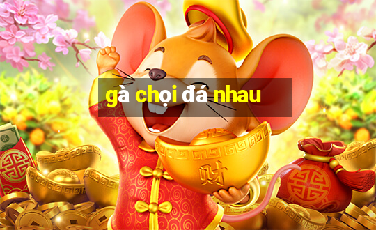 gà chọi đá nhau