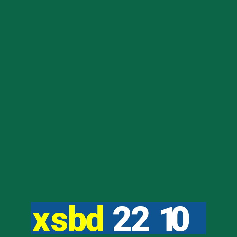 xsbd 22 10