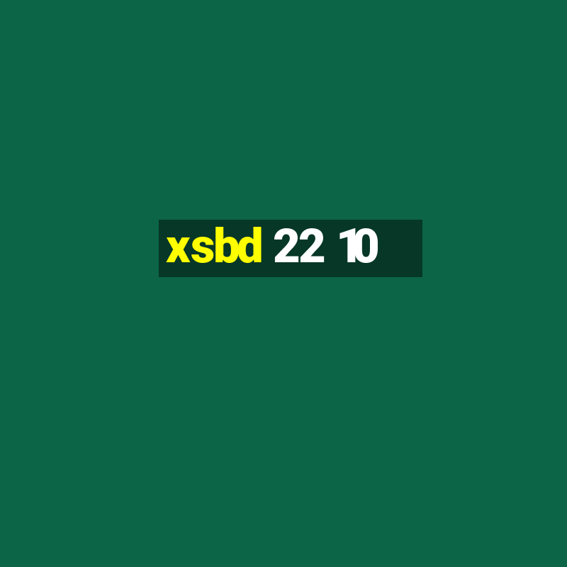 xsbd 22 10