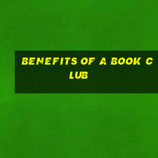 benefits of a book club