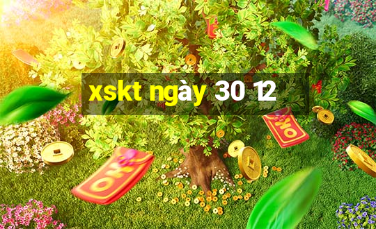 xskt ngày 30 12