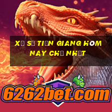 xổ số tiền giang hôm nay chủ nhật