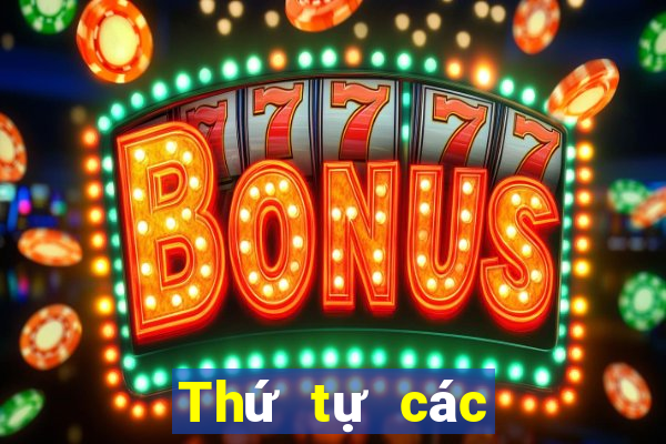 Thứ tự các chất trong Poker