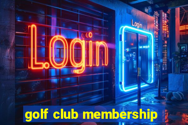 golf club membership