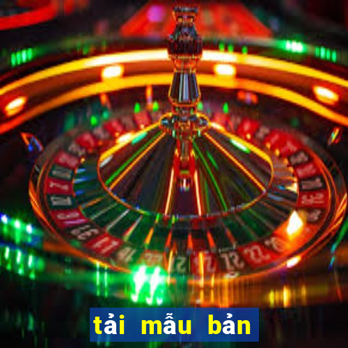 tải mẫu bản cam kết