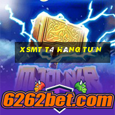 xsmt t4 hàng tuần