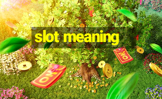 slot meaning