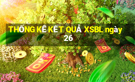 THỐNG KÊ KẾT QUẢ XSBL ngày 26