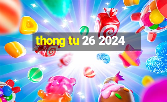 thong tu 26 2024