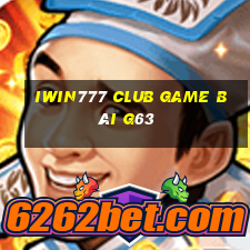 Iwin777 Club Game Bài G63