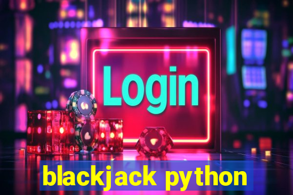 blackjack python