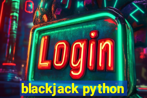 blackjack python