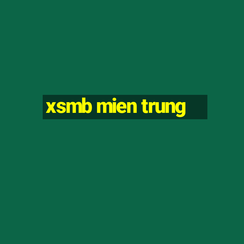 xsmb mien trung