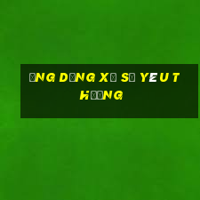 Ứng dụng xổ số yêu thương