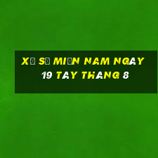 xổ số miền nam ngày 19 tây tháng 8