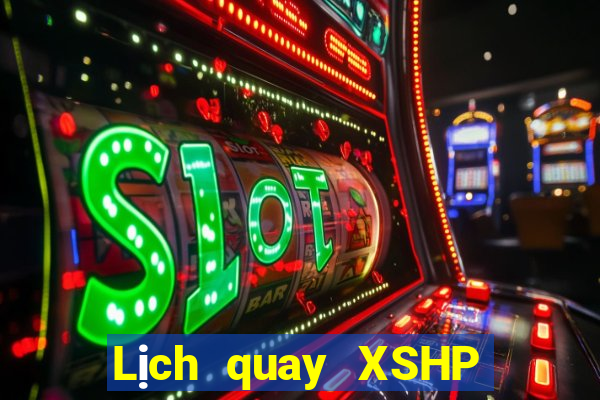 Lịch quay XSHP thứ tư