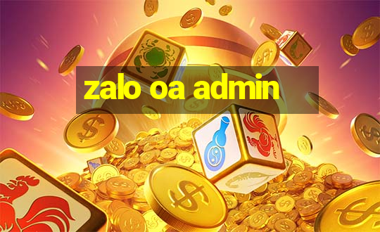 zalo oa admin