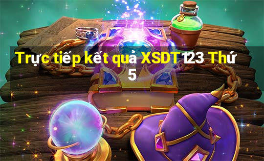 Trực tiếp kết quả XSDT123 Thứ 5