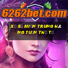 xổ số miền trung hàng tuần thứ tư