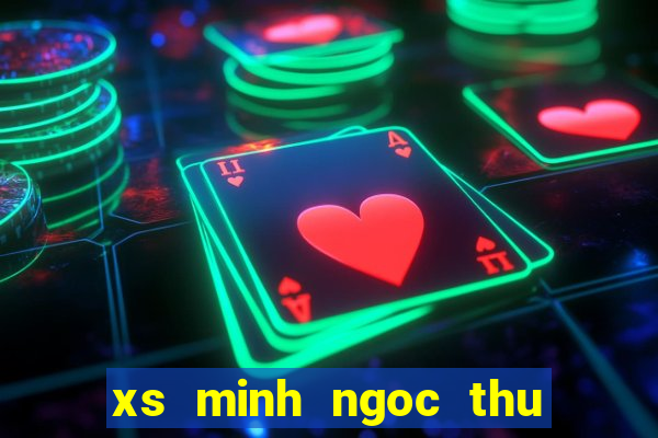 xs minh ngoc thu 7 hang tuan