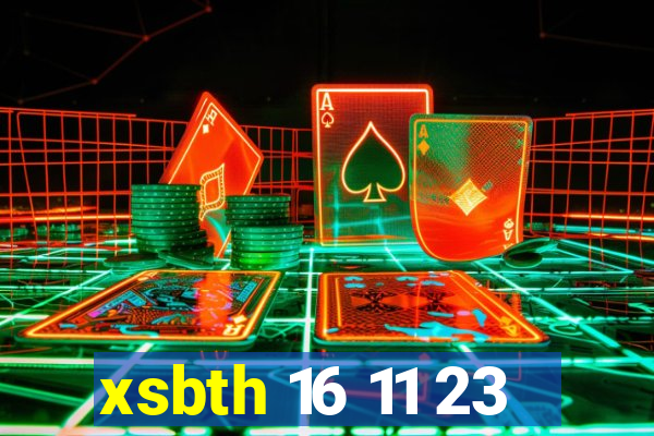 xsbth 16 11 23