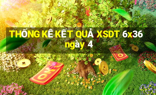 THỐNG KÊ KẾT QUẢ XSDT 6x36 ngày 4