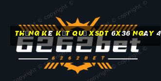 THỐNG KÊ KẾT QUẢ XSDT 6x36 ngày 4