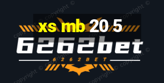 xs mb 20 5