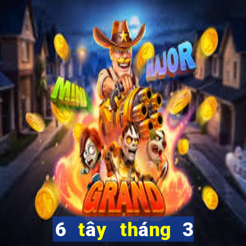 6 tây tháng 3 xổ số miền nam