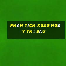 Phân tích XSAG ngày thứ sáu