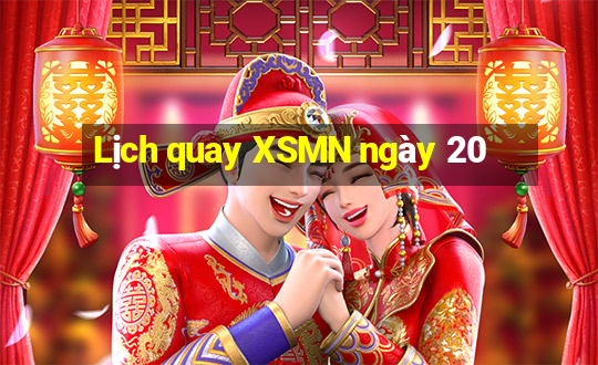 Lịch quay XSMN ngày 20