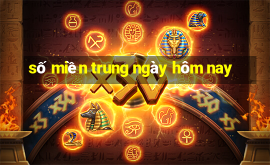 số miền trung ngày hôm nay