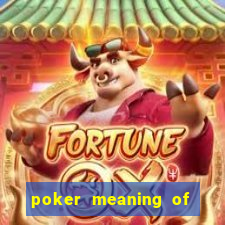 poker meaning of the nuts