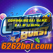 Conggamebai Game Bài Mậu Binh