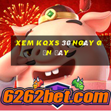 xem kqxs 30 ngày gần đây