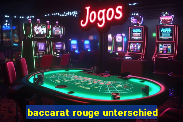 baccarat rouge unterschied