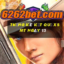 THỐNG KÊ KẾT QUẢ XSMT ngày 13