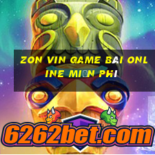 Zon Vin Game Bài Online Miễn Phí