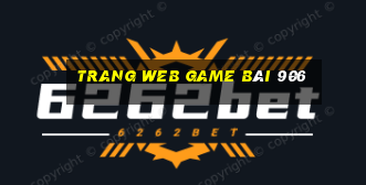 Trang web game bài 906