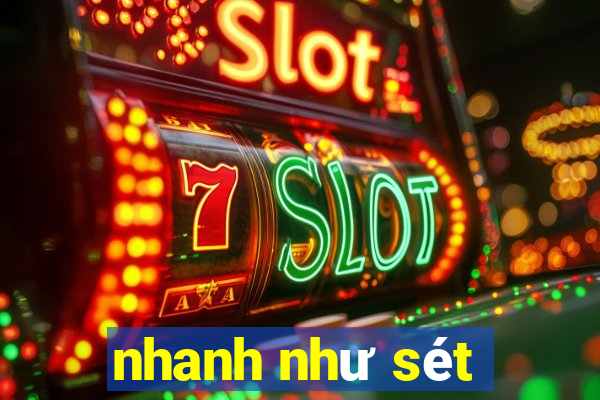 nhanh như sét