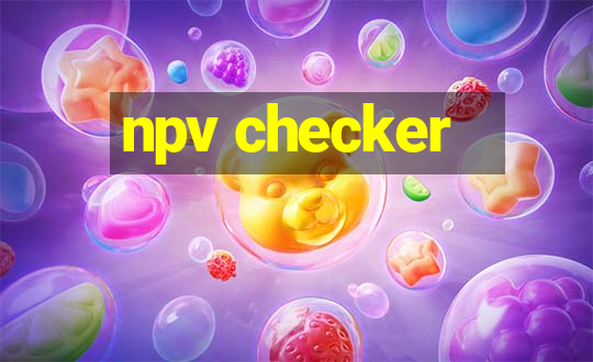 npv checker